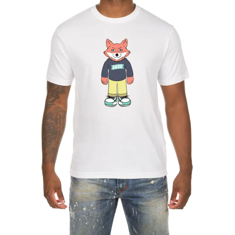 Akoo Mens Slick SS Tee (White) sold by Akoo