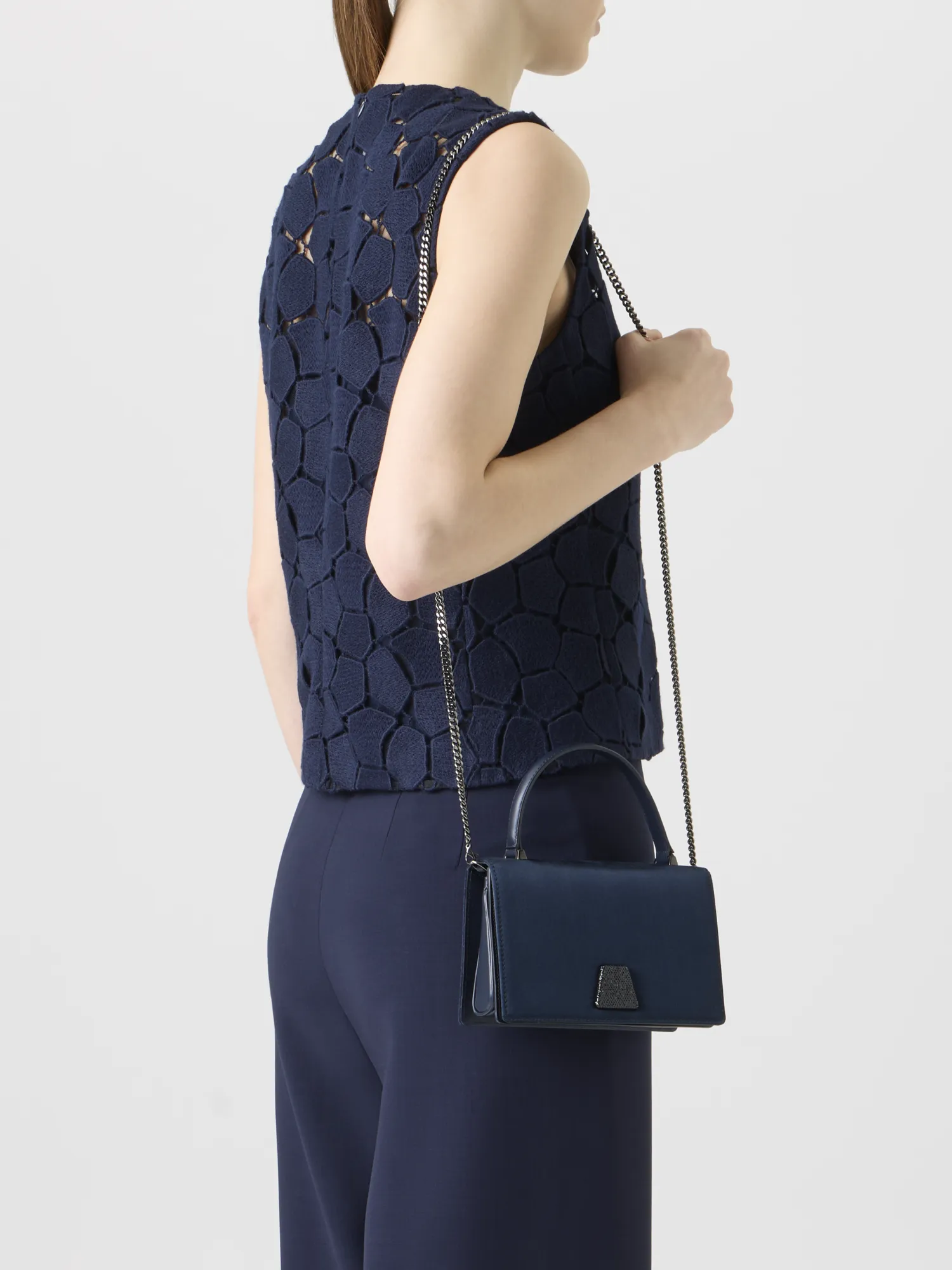 Alice Mini Top Handle Bag sold by Akris product image thumbnail 2