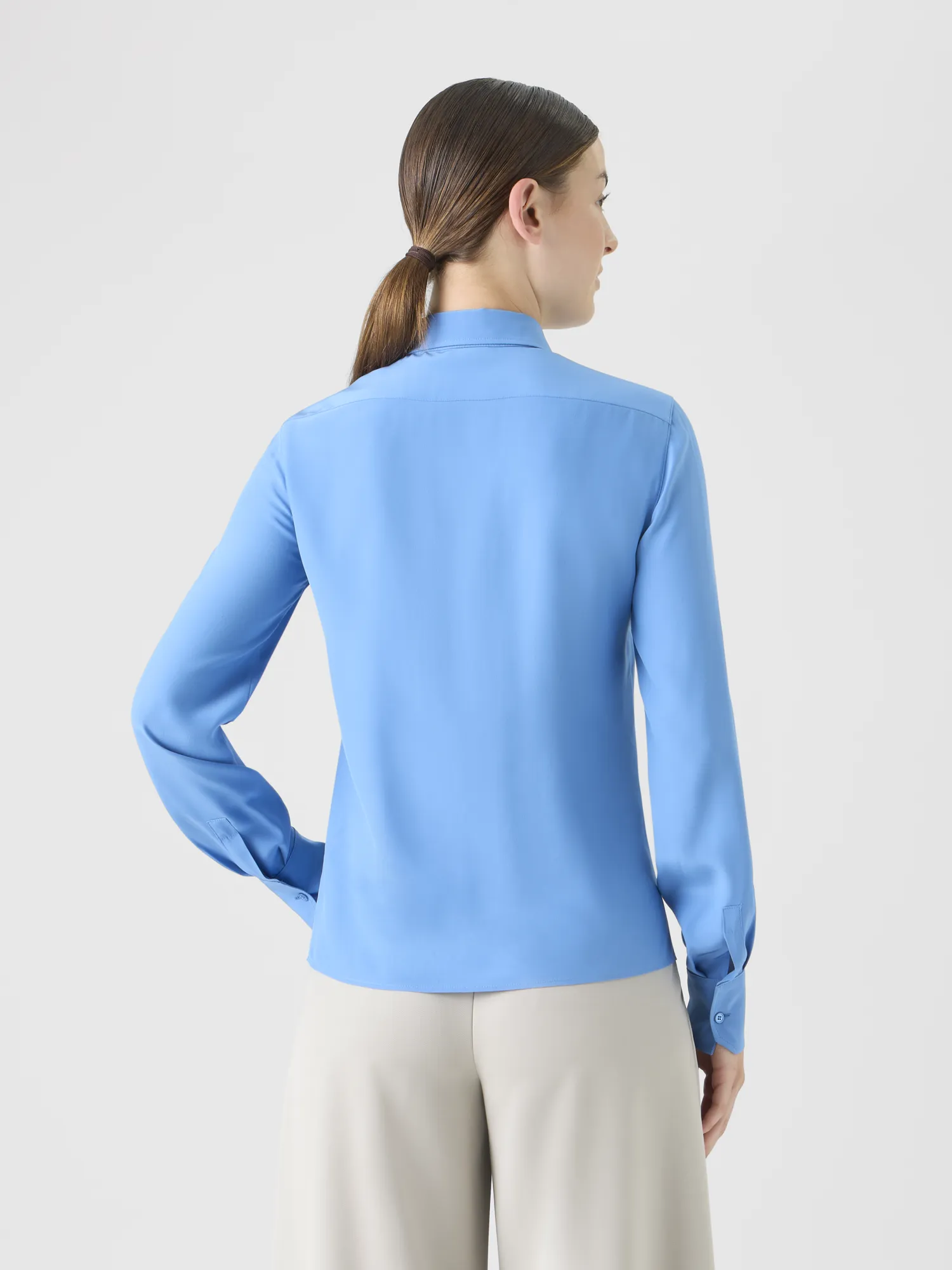 Silk Crêpe Tunic Blouse sold by Akris product image thumbnail 4