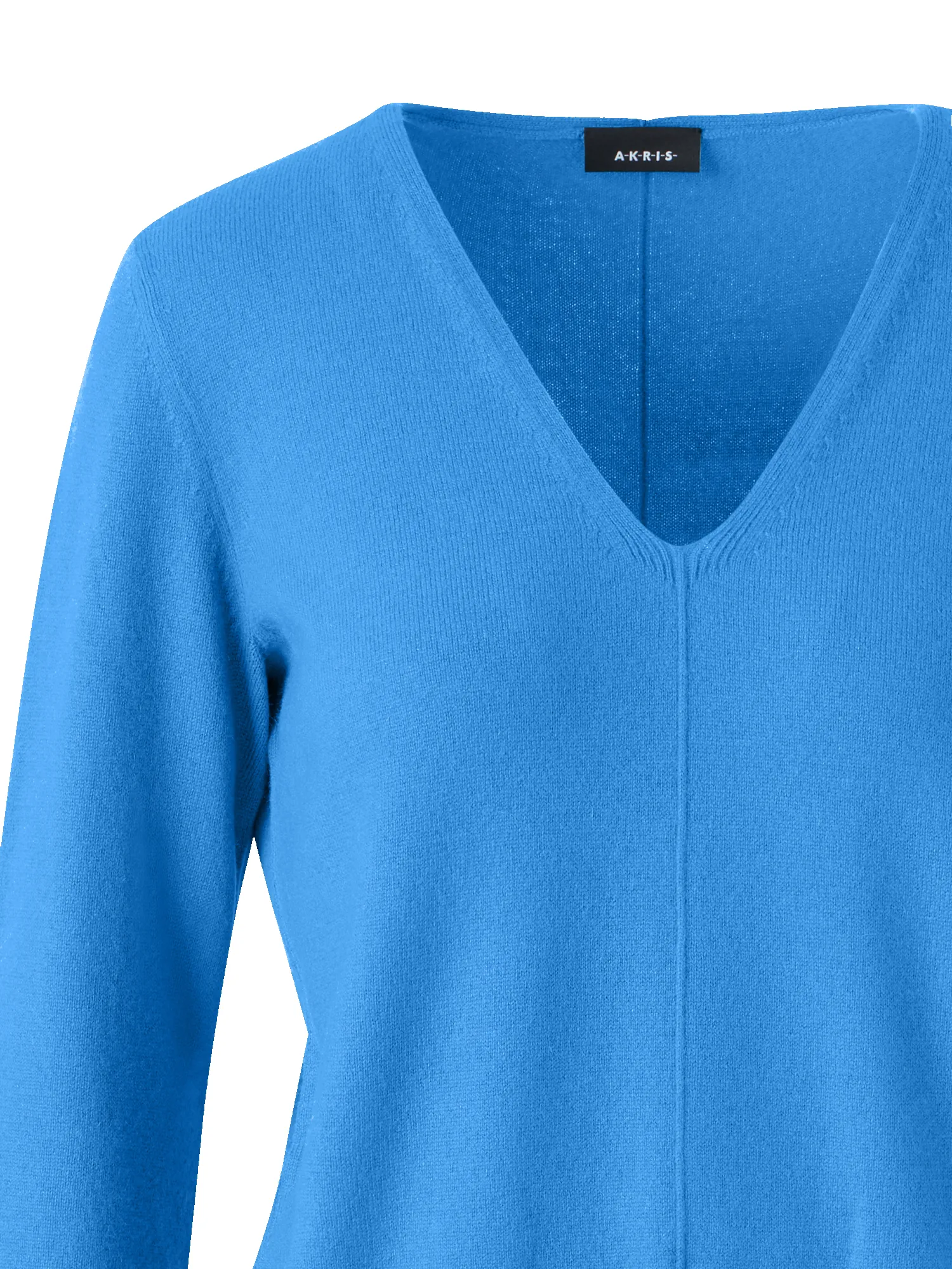 Pure Cashmere V-Neck Sweater sold by Akris product image thumbnail 2
