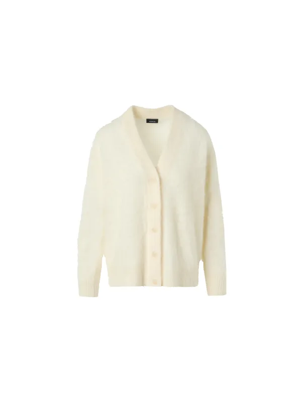 Cloud Cashmere Relaxed Cardigan sold by Akris