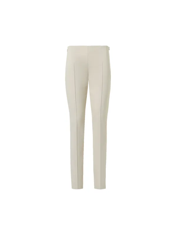 Cotton Techno Stretch Slim Leg Pants made by Akris