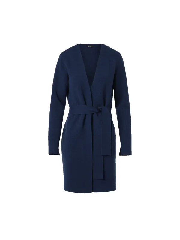 Reversible Cashmere Double-Face Long Cardigan sold by Akris