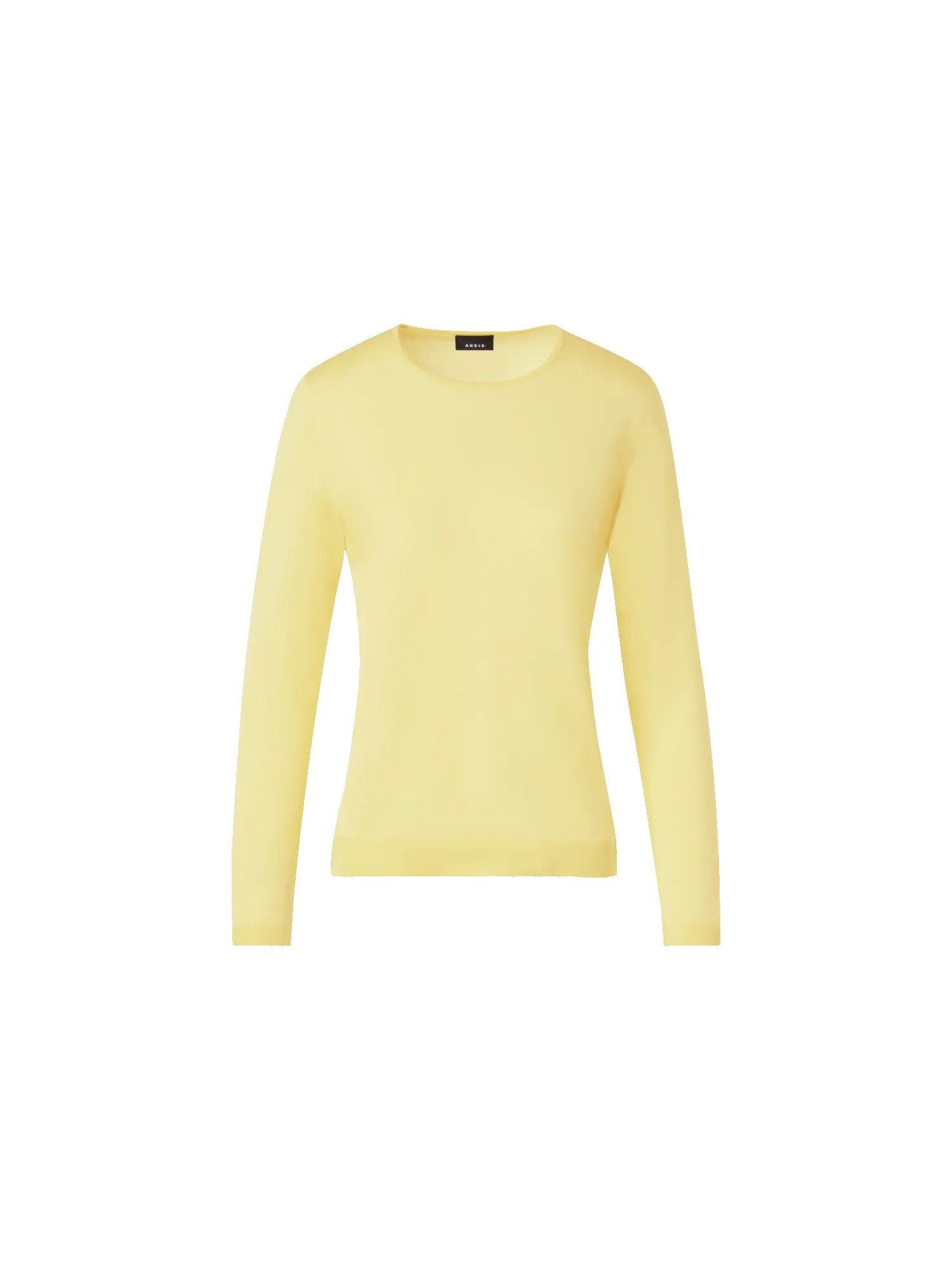 Seamless Crew Neck Sweater in Cashmere Silk sold by Akris