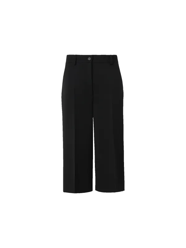 Wool Tricotine Bermuda sold by Akris