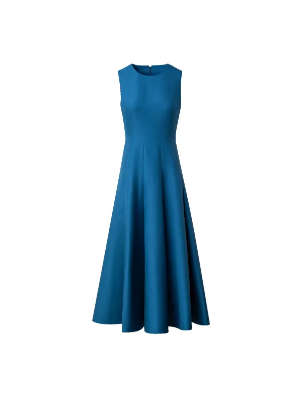 Sleeveless Fit & Flare Midi Dress sold by Akris
