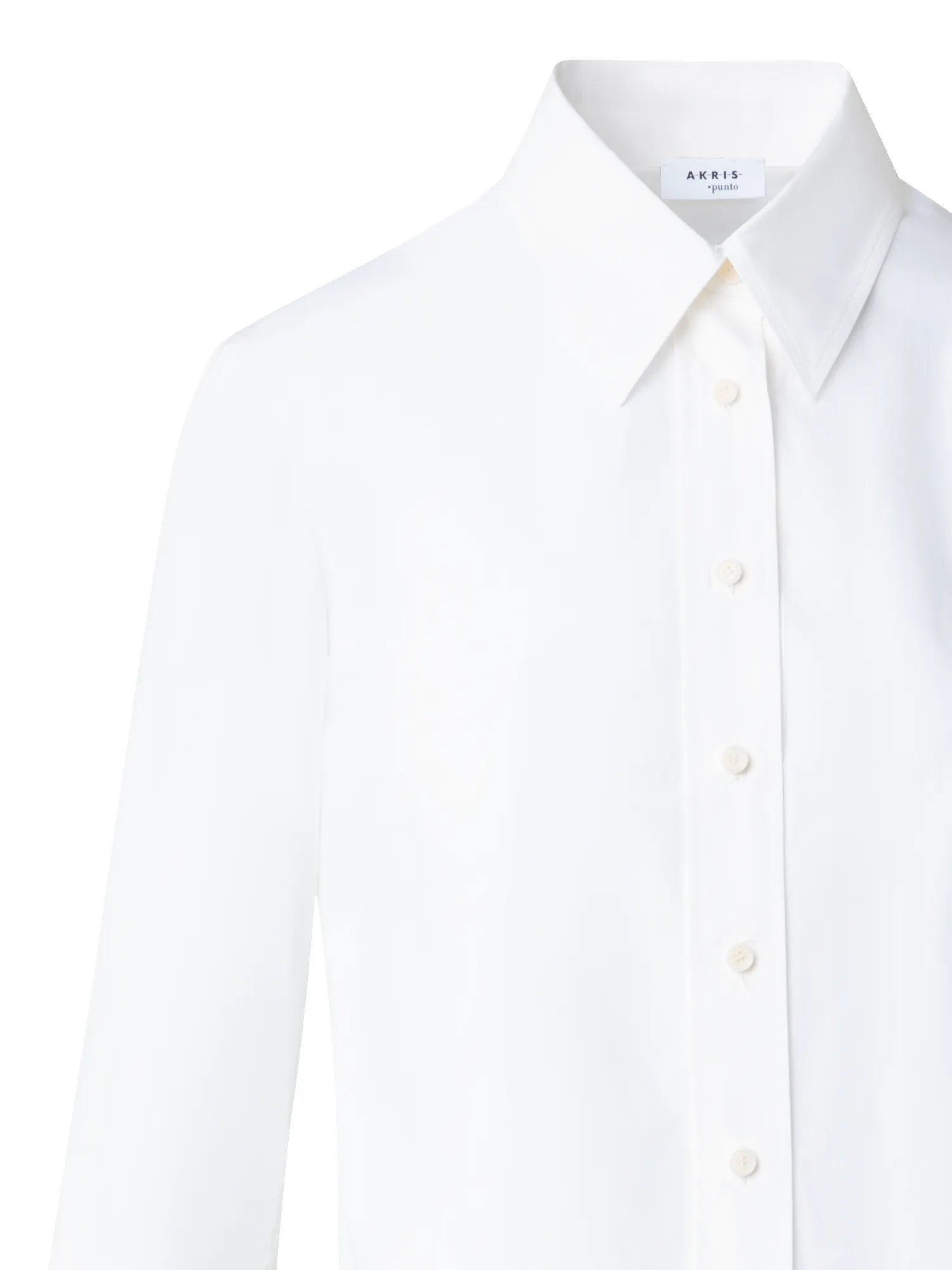 Fitted Cotton Poplin Blouse sold by Akris product image thumbnail 4