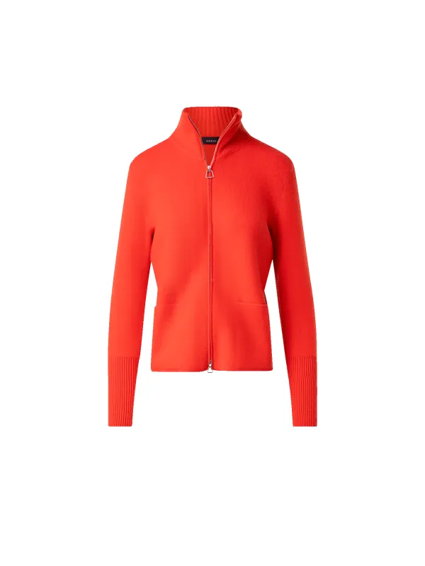 100% Cashmere Knit Cardigan sold by Akris