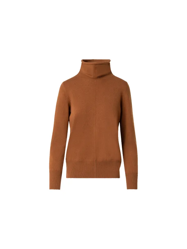 Wide Turtle Neck Cashmere Sweater sold by Akris