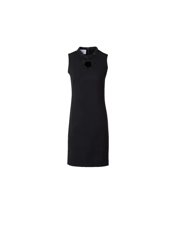 Sheath Dress with Diamond Studs sold by Akris