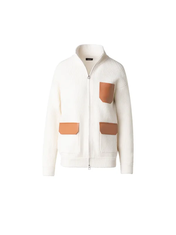 Oversize Long Cardigan in Cashmere sold by Akris