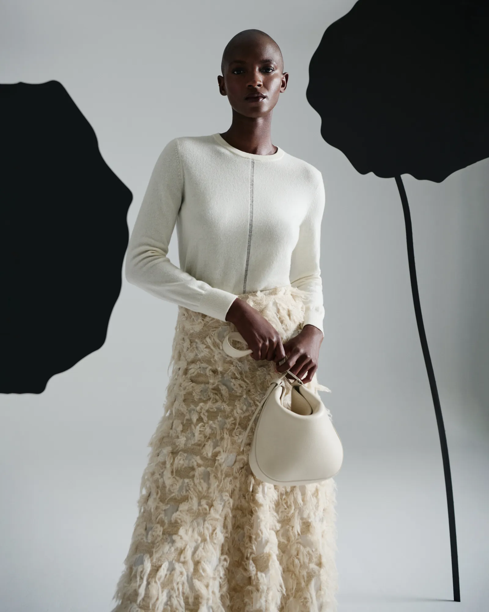 Flared Midi Skirt in 3D Jacquard sold by Akris product image thumbnail 5
