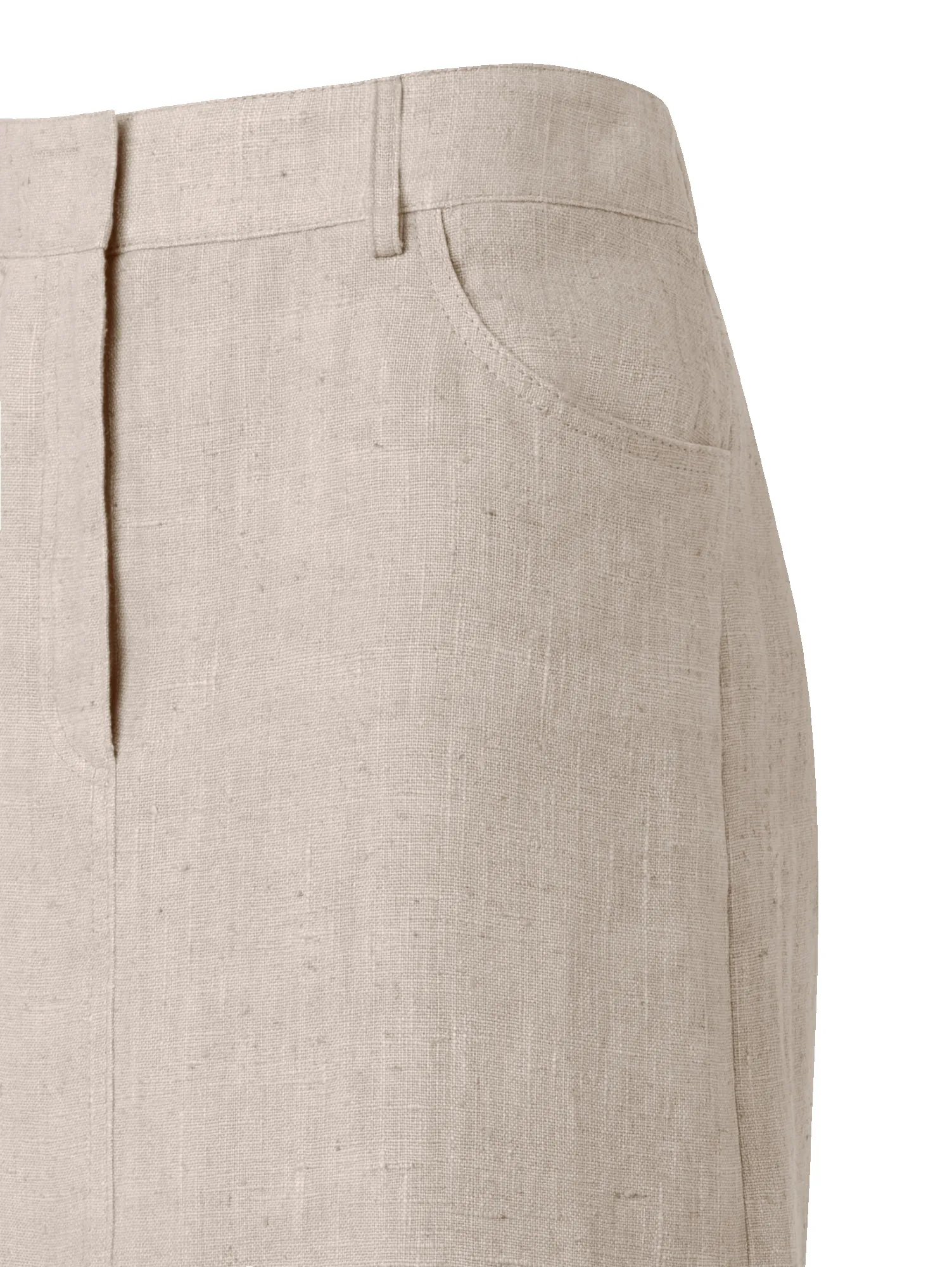 Long Pencil Skirt in Linen sold by Akris product image thumbnail 2