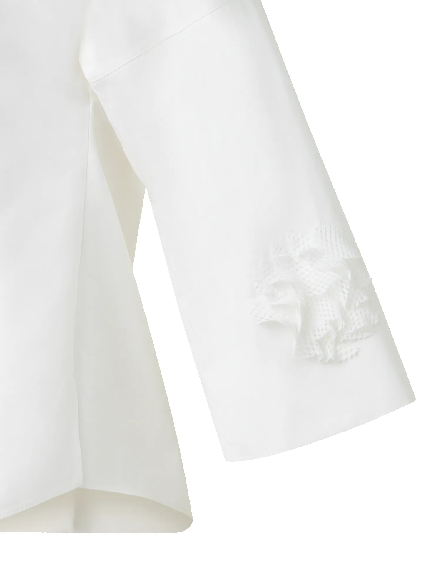 Kimono Blouse with 3D Carnation Detail sold by Akris product image thumbnail 2