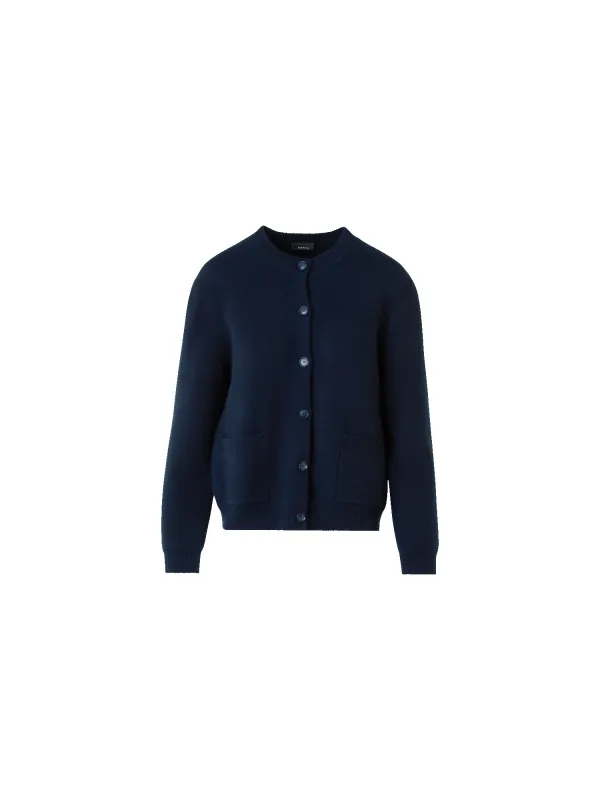 Pure Cashmere Relaxed Cardigan sold by Akris