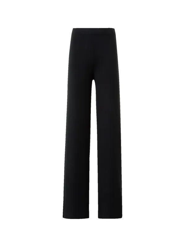 Slight Flared Cashmere Silk Knit Pants sold by Akris
