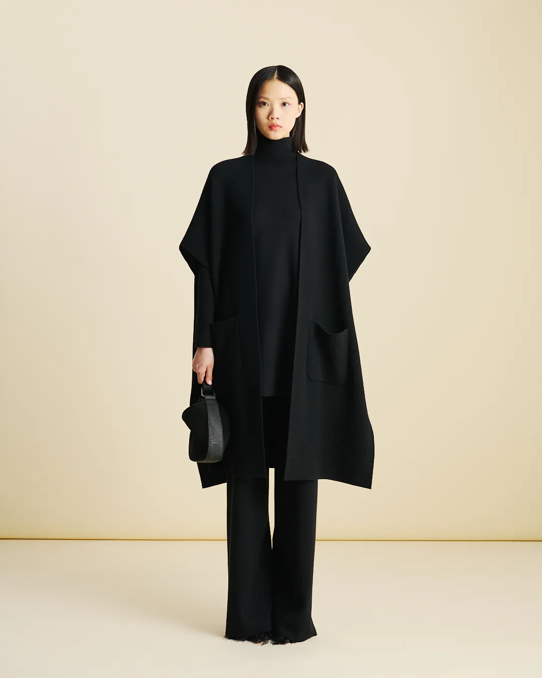 Slight Flared Cashmere Silk Knit Pants sold by Akris product image thumbnail 2