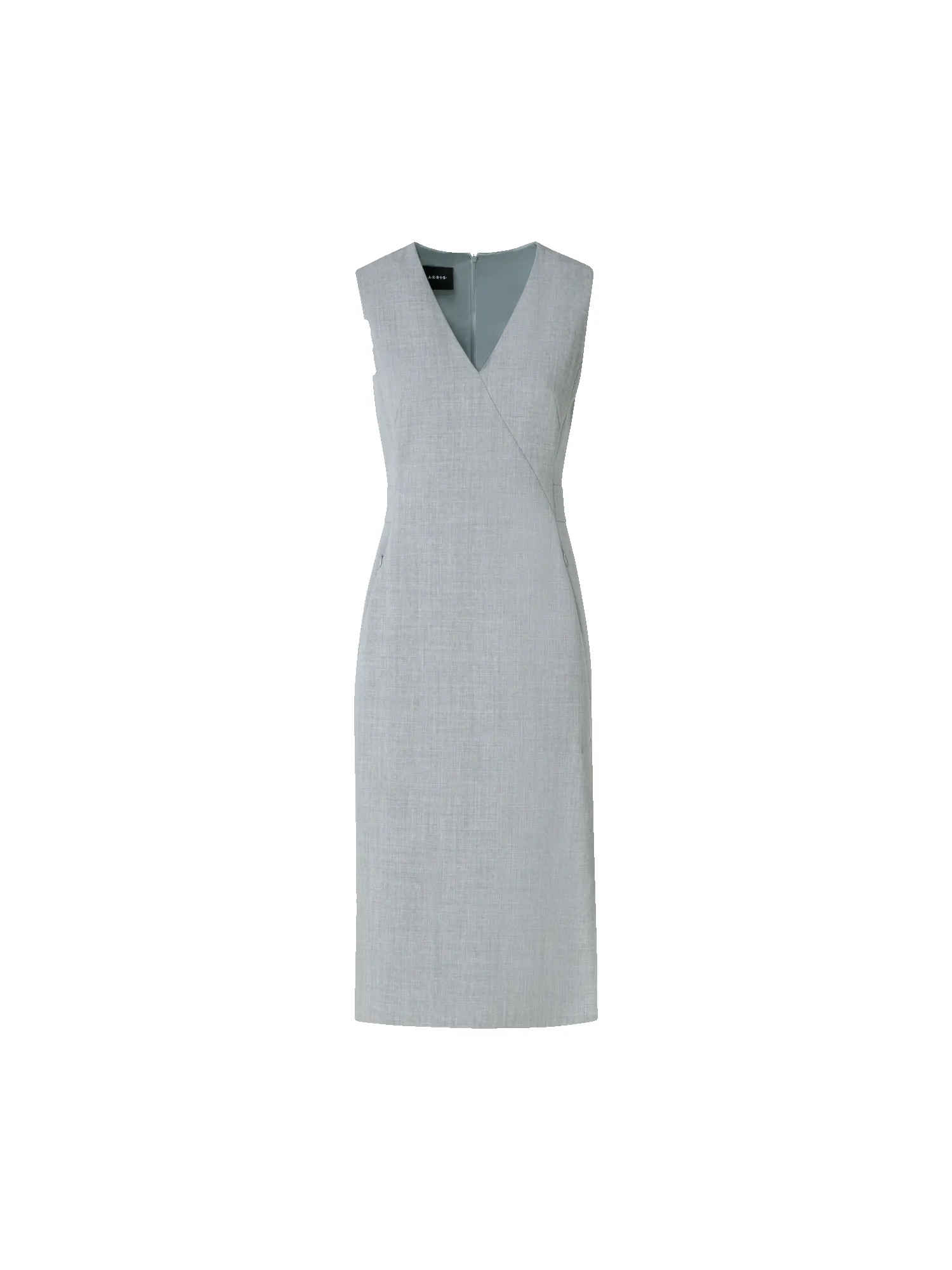 Sleeveless Wool Double-Face Sheath Dress sold by Akris