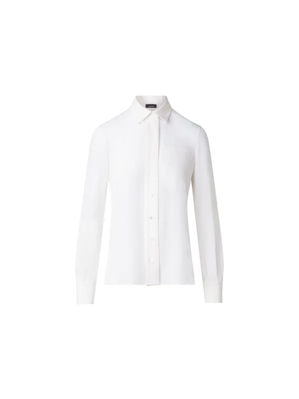 Silk Crêpe Blouse made by Akris