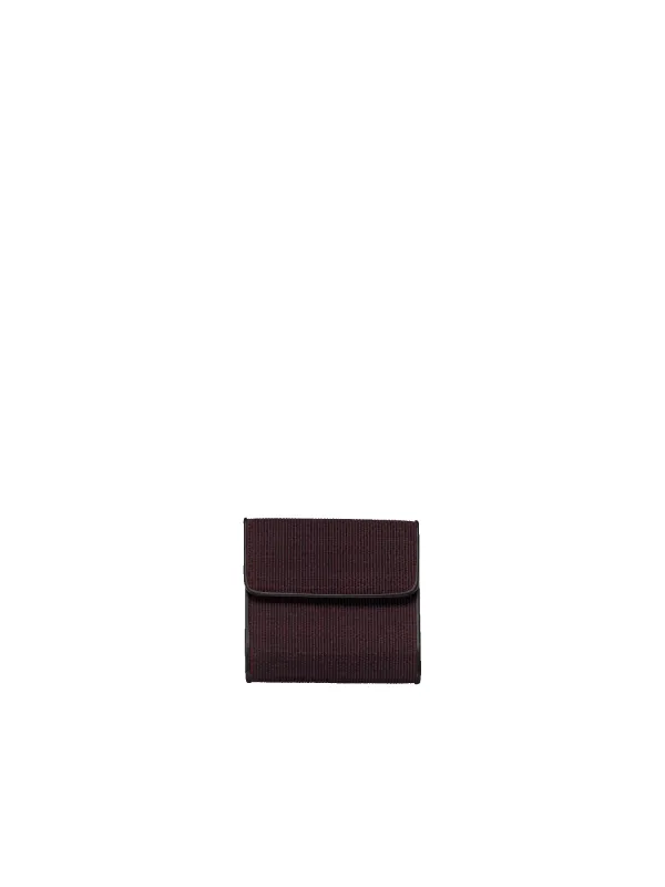 Small Flap Wallet in Horsehair sold by Akris