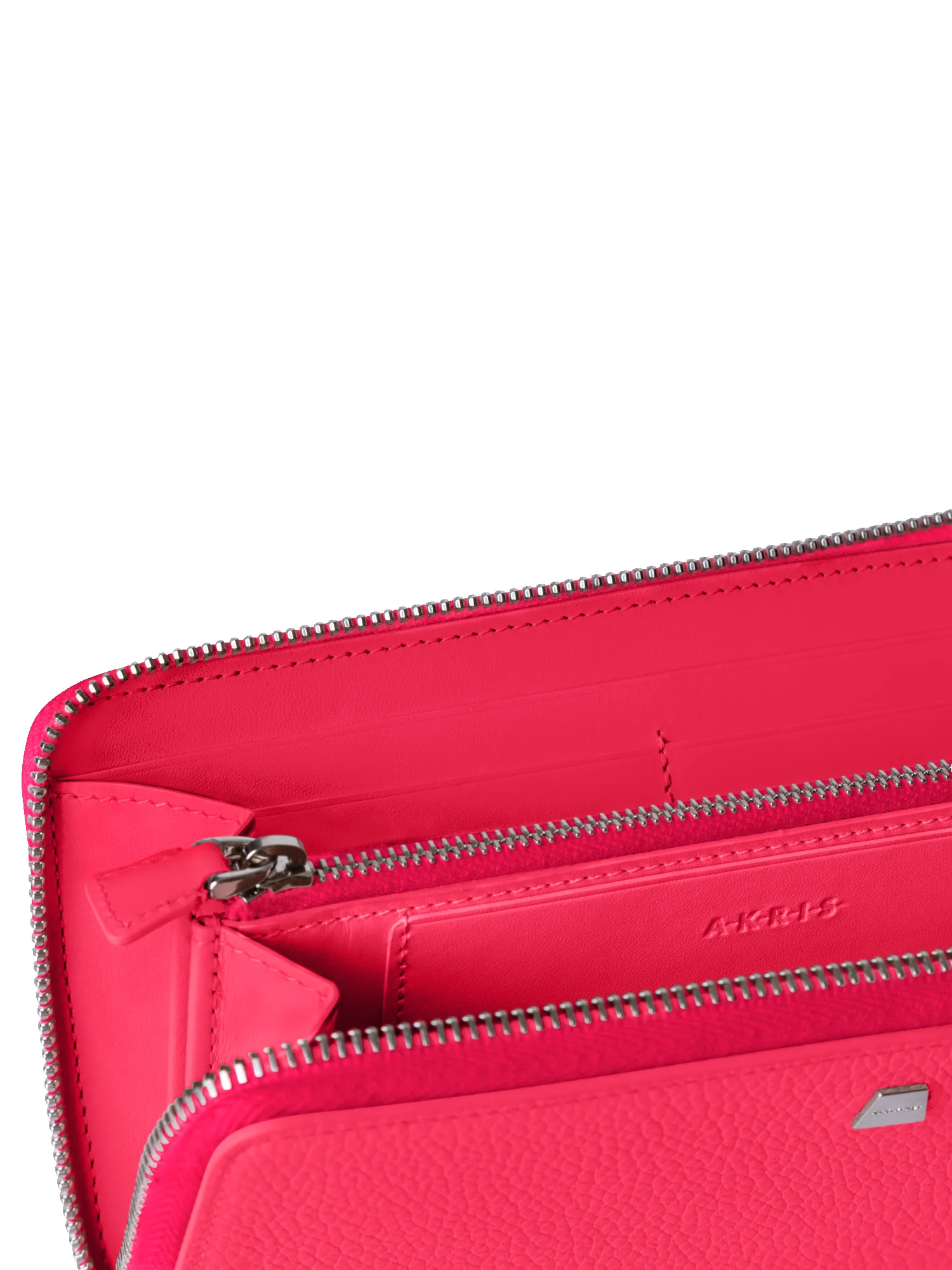 Long Zip Around Wallet in Leather sold by Akris product image thumbnail 3