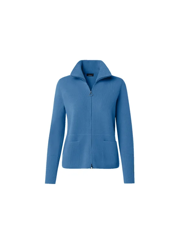 Pure Cashmere Knit Cardigan sold by Akris