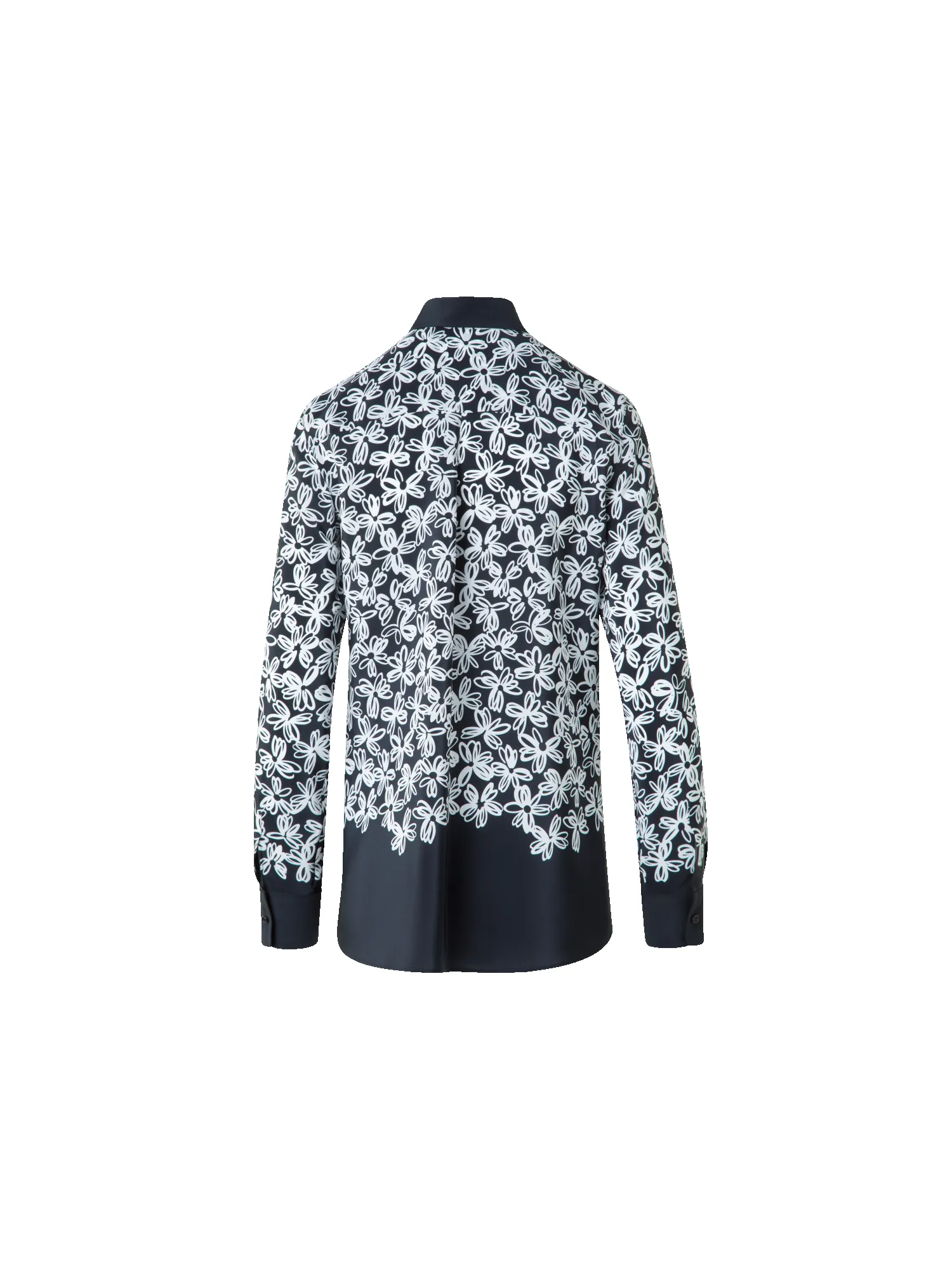 Silk Blouse with Daisy Print sold by Akris product image thumbnail 4