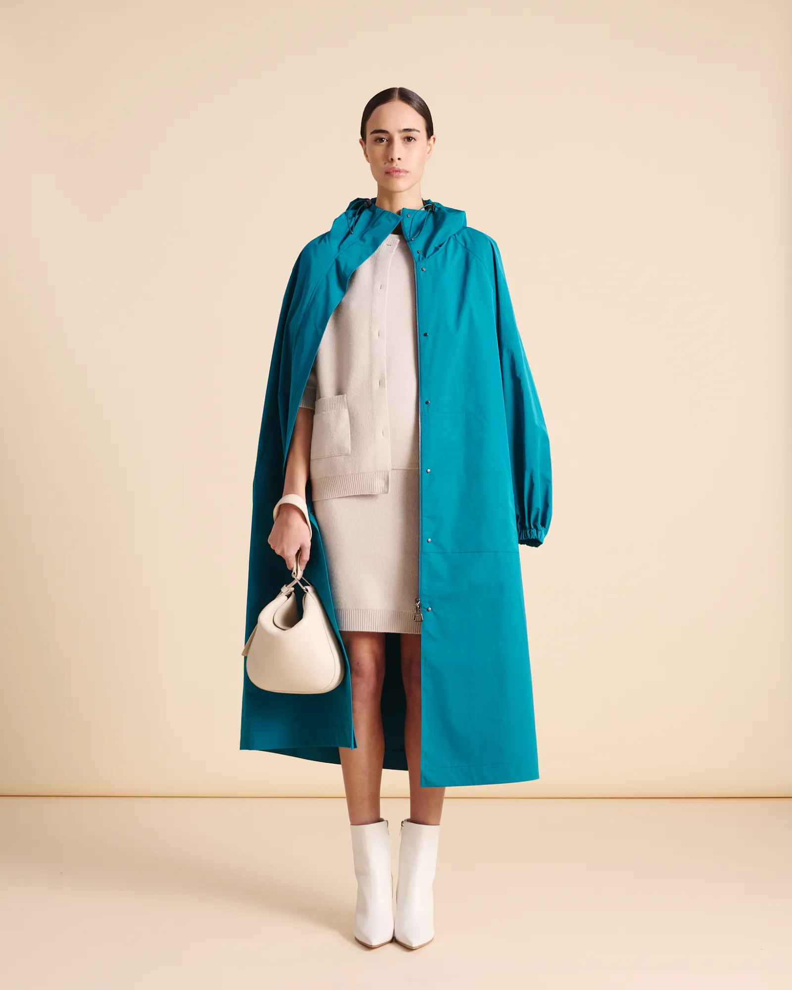 Short Knit Skirt in Pure Cashmere sold by Akris product image thumbnail 2