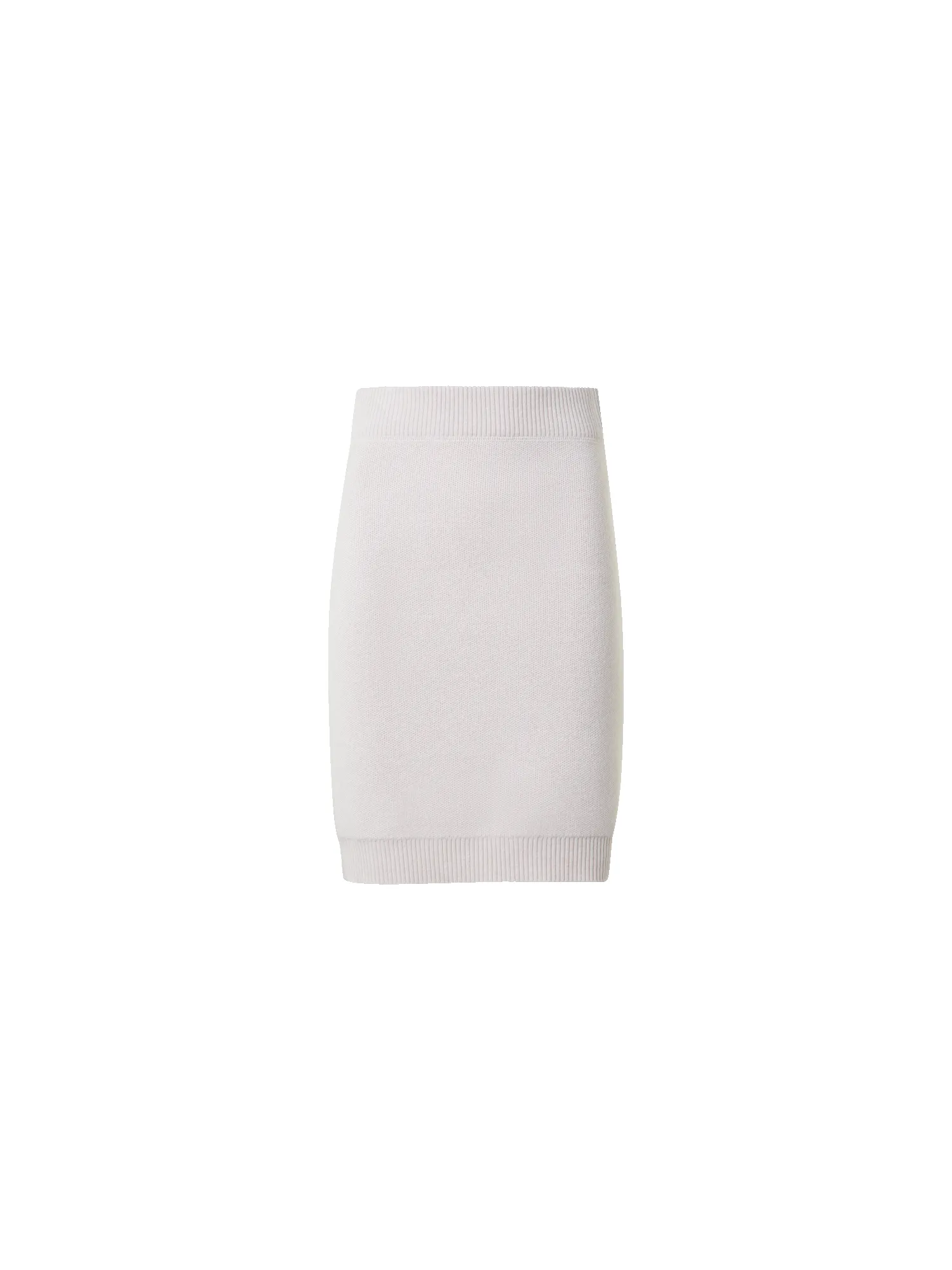 Short Knit Skirt in Pure Cashmere sold by Akris