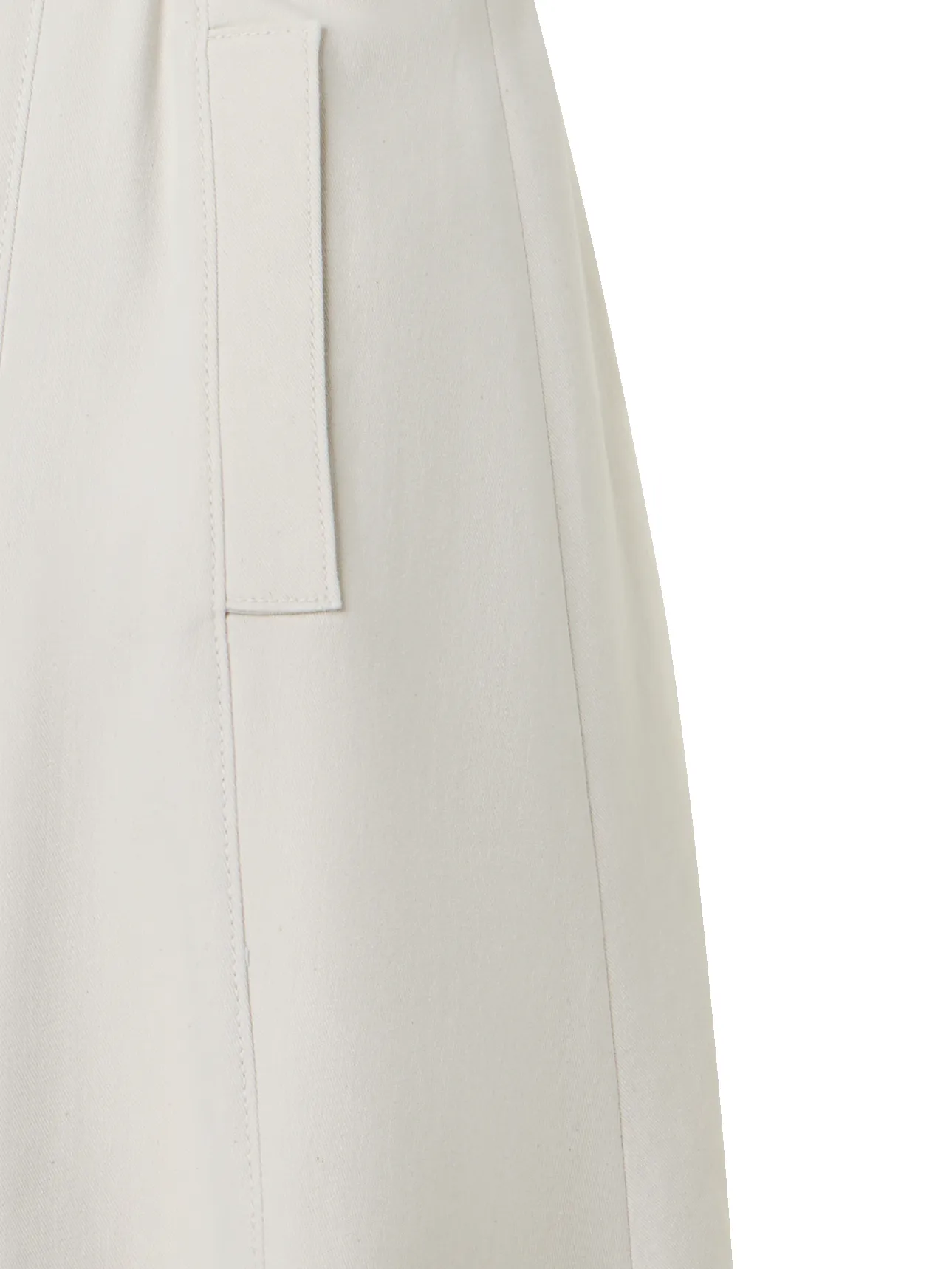 Sleeveless Midi Shirt Dress in Cotton Denim sold by Akris product image thumbnail 2