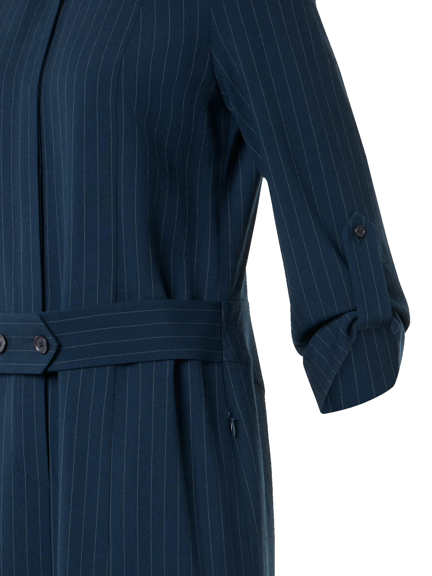 Midi Shirt Dress in Linen Viscose sold by Akris product image thumbnail 2