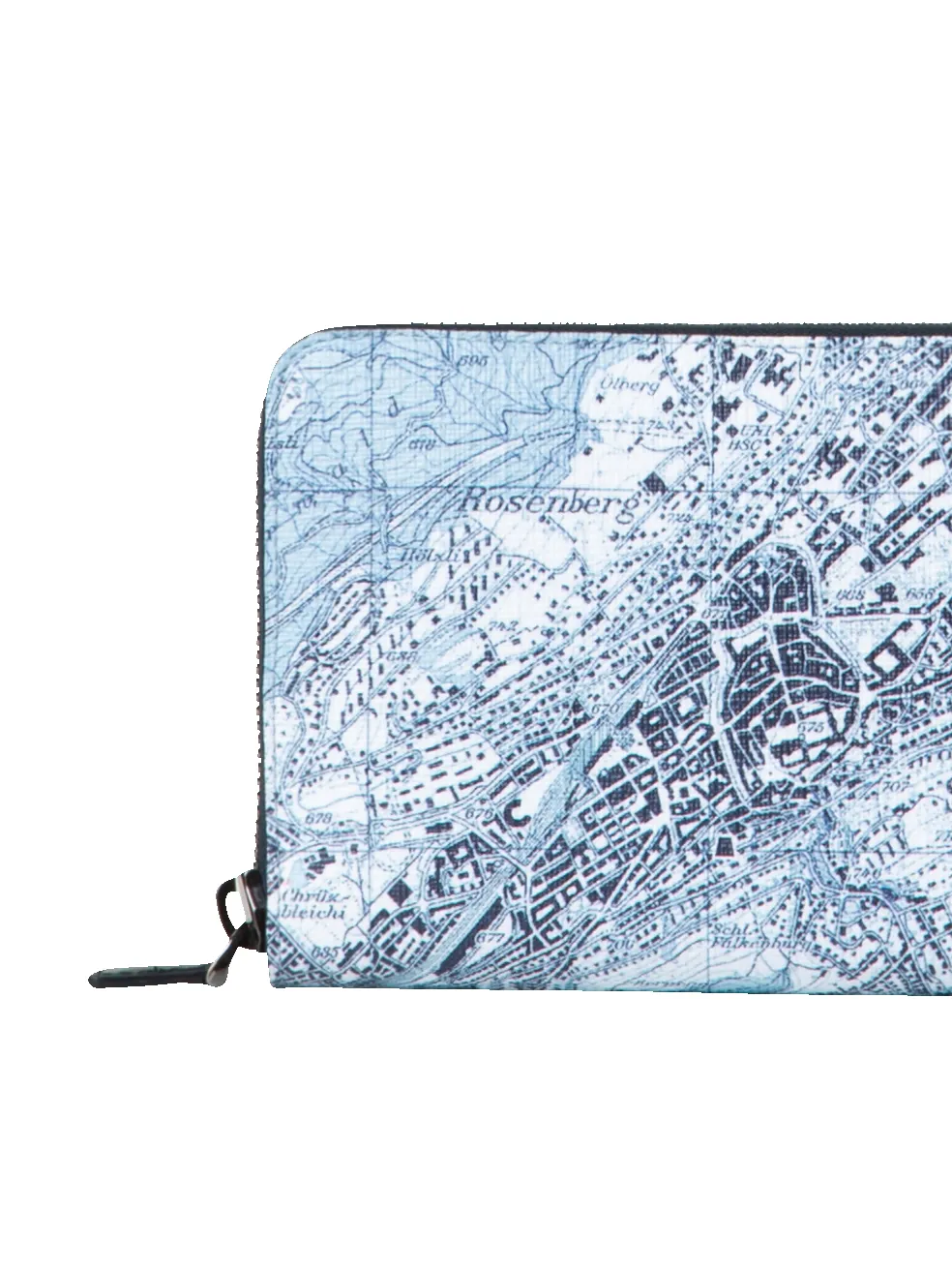 Long Zip Wallet with St. Gallen Map Print sold by Akris product image thumbnail 4