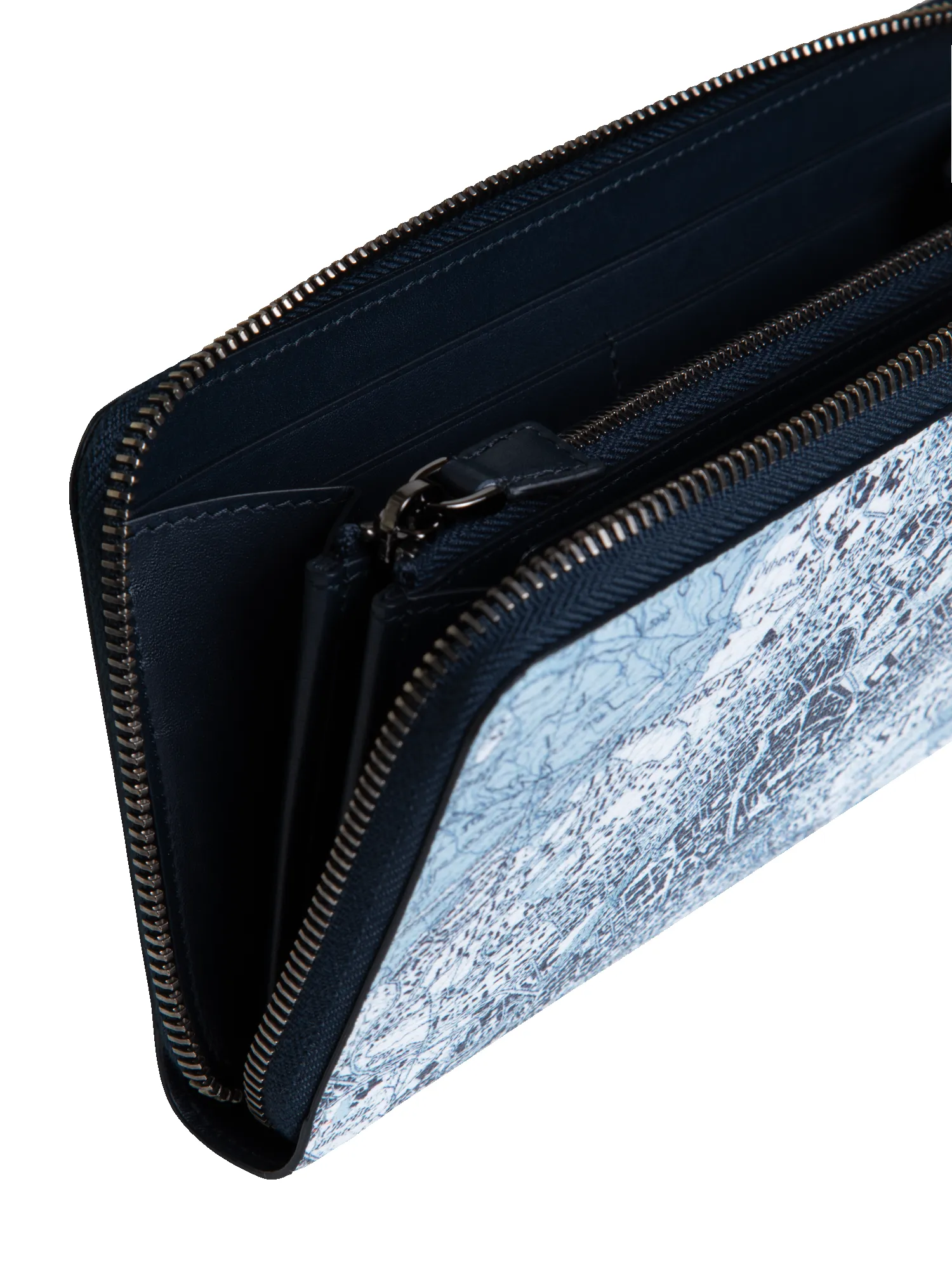 Long Zip Wallet with St. Gallen Map Print sold by Akris product image thumbnail 2