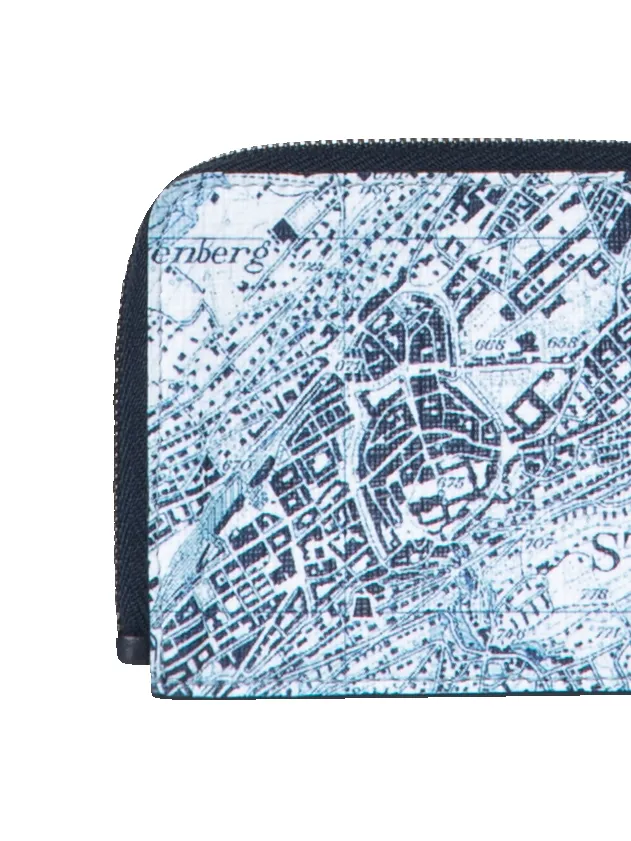 Small Wallet with St. Gallen Map Print sold by Akris product image thumbnail 4