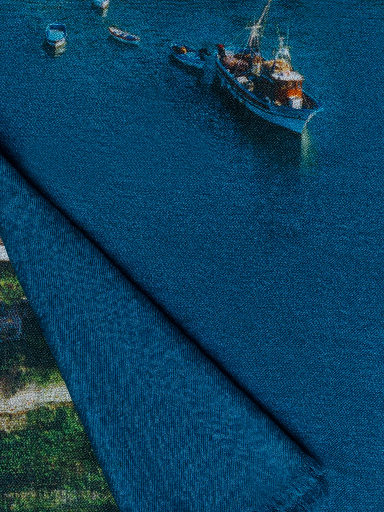 Cashmere Silk Scarf with Marina Grande Print sold by Akris product image thumbnail 2