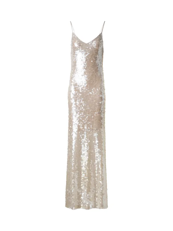 Long Sequined Evening Gown sold by Akris
