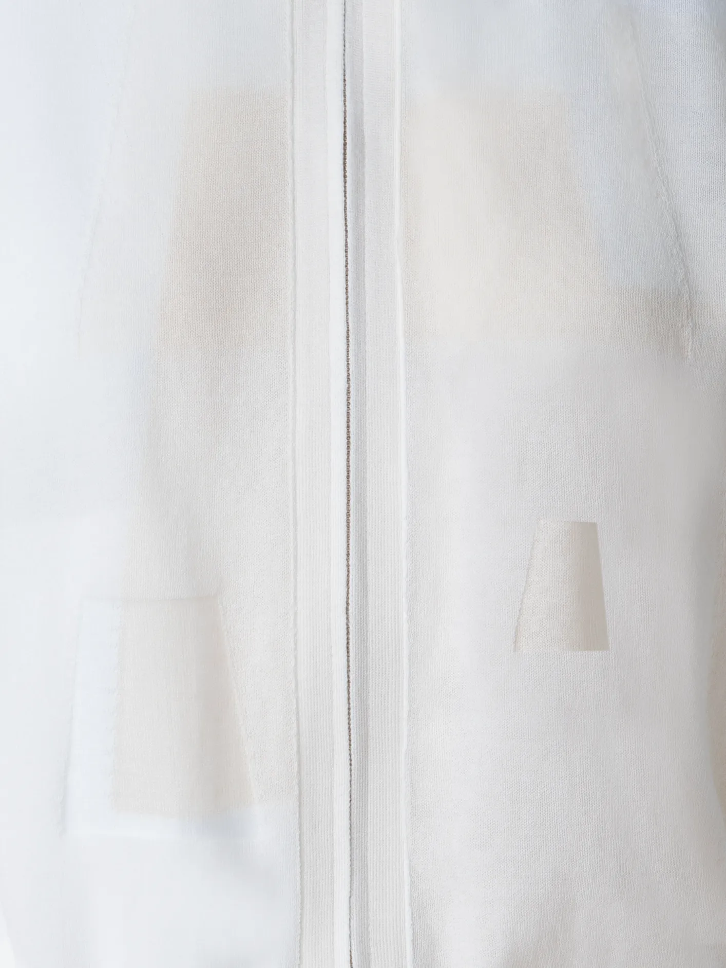 Cotton Knit Cardigan with Trpezoid Jacquard sold by Akris product image thumbnail 5