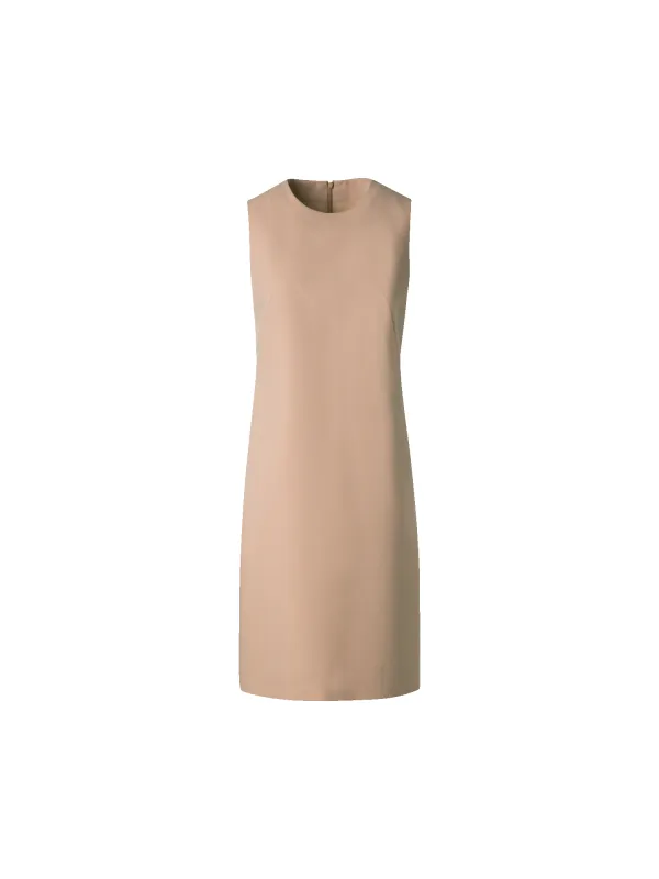Sheath Dress in Cotton Silk Double-Face sold by Akris