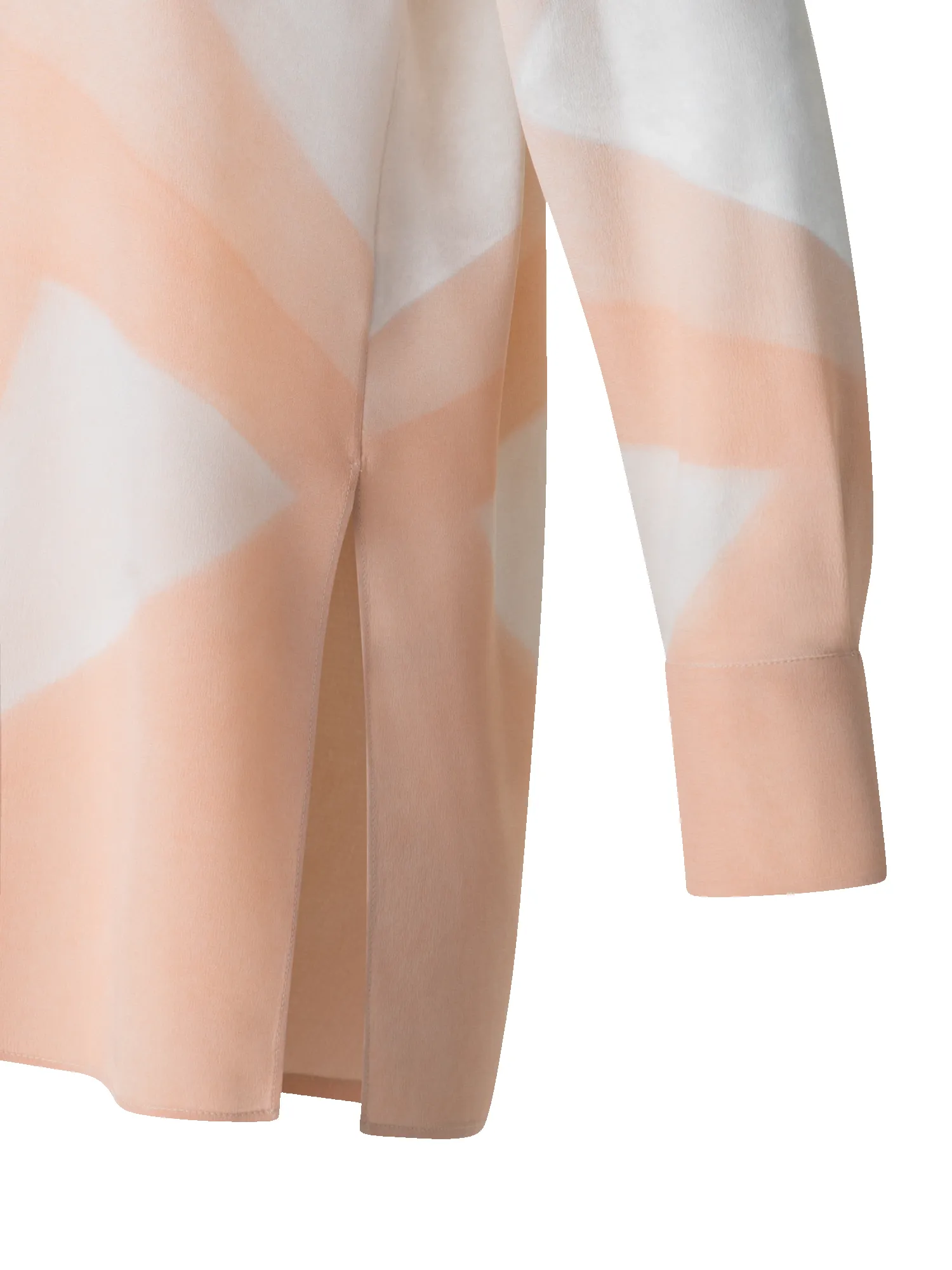 Silk Tunic Blouse with Chiaroscuro Print sold by Akris product image thumbnail 2