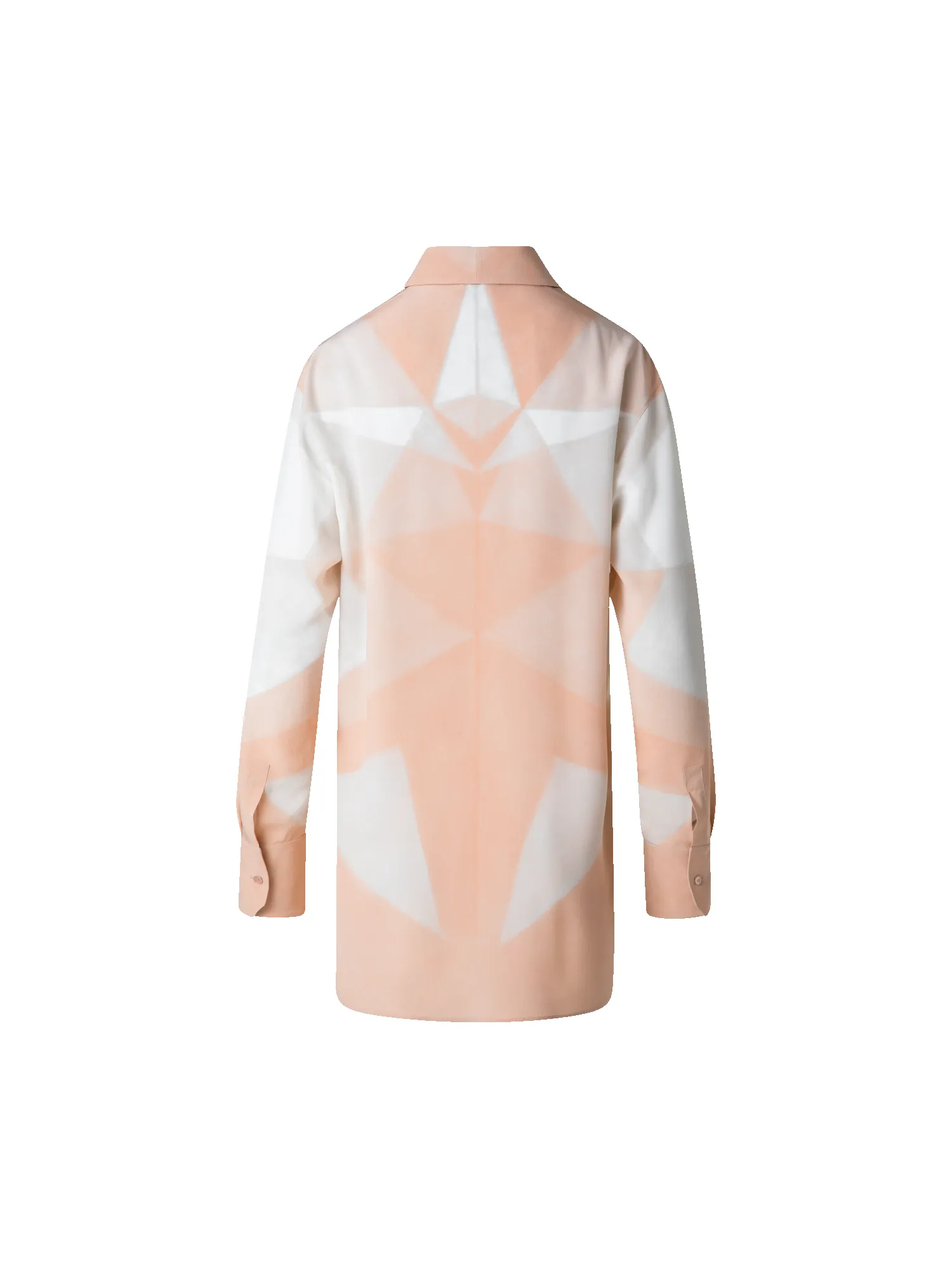 Silk Tunic Blouse with Chiaroscuro Print sold by Akris product image thumbnail 3