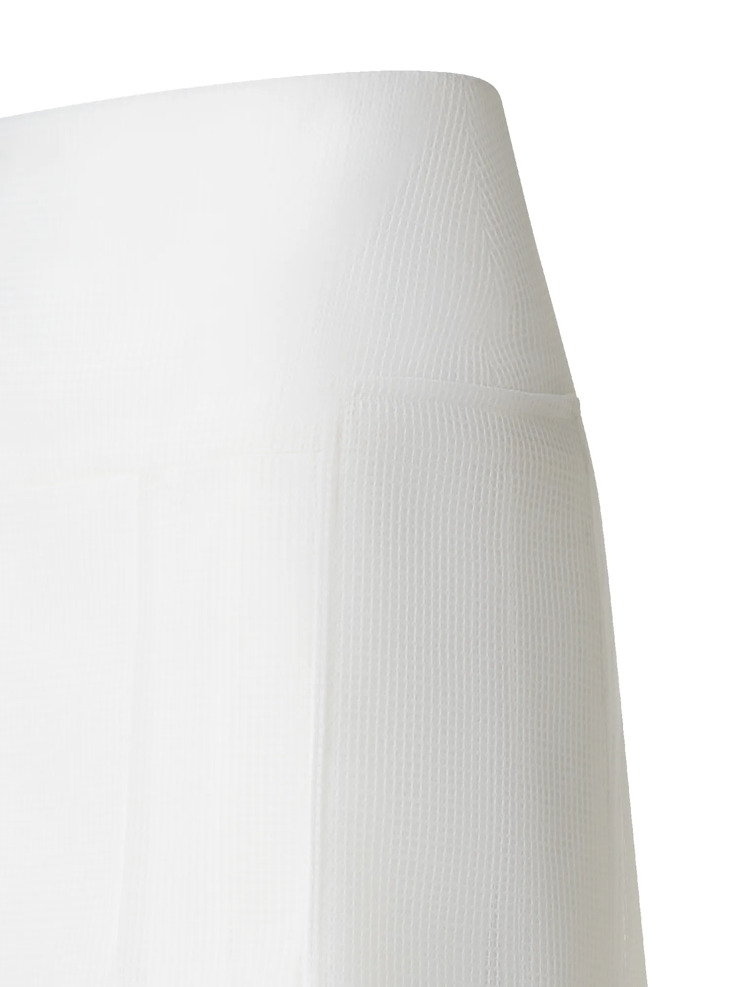 Pleated Midi Skirt in Lined Techno Grid sold by Akris product image thumbnail 3