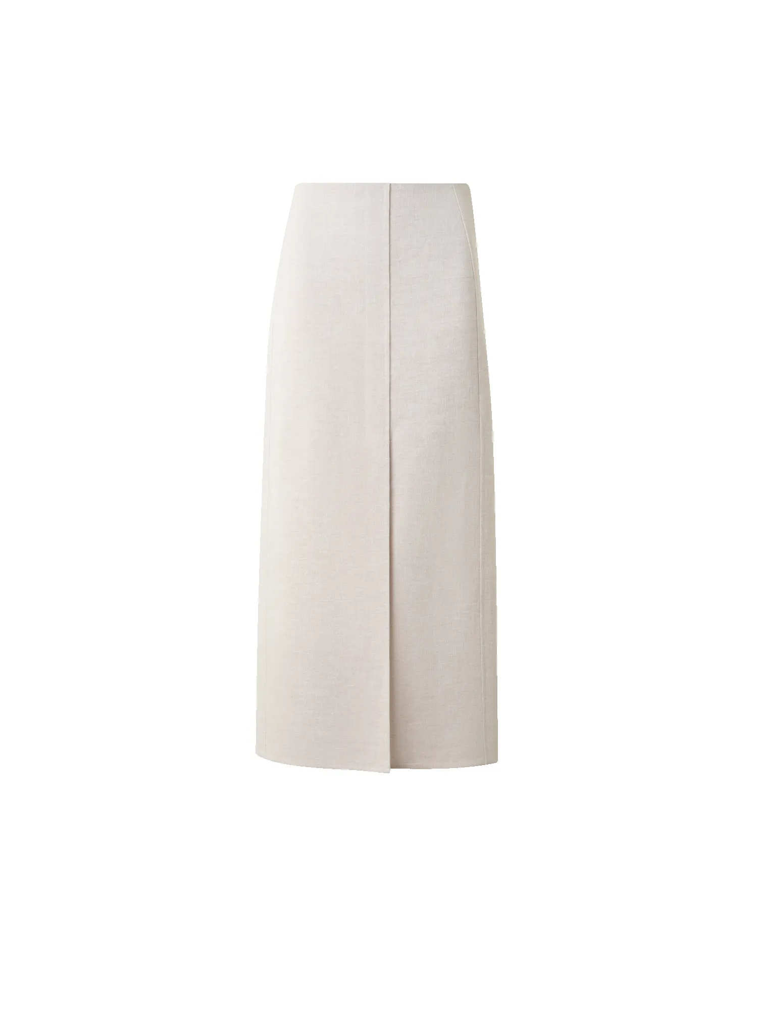 Midi Skirt in Linen Double-Face sold by Akris