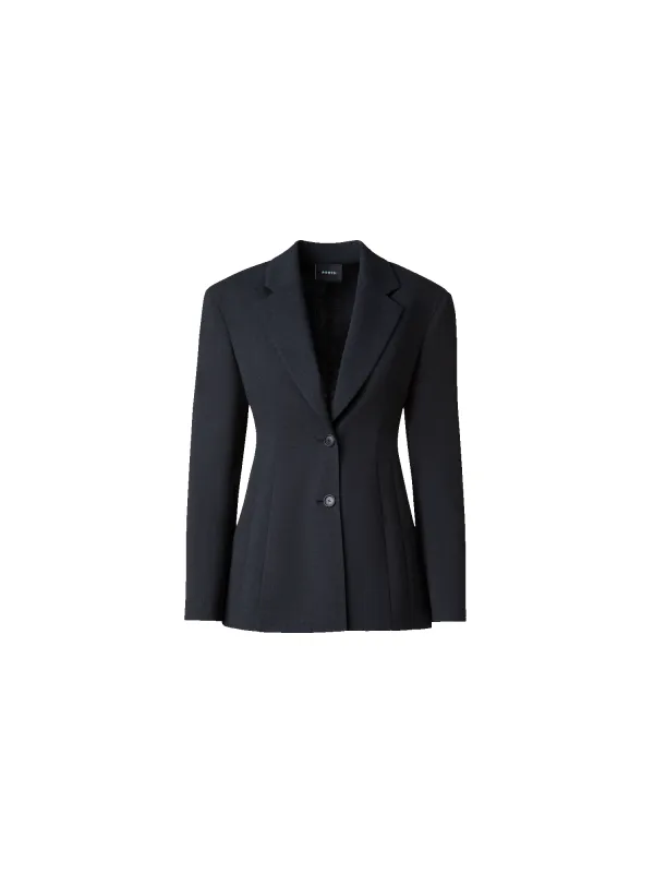 Single Breasted Blazer in Wool Double-Face sold by Akris