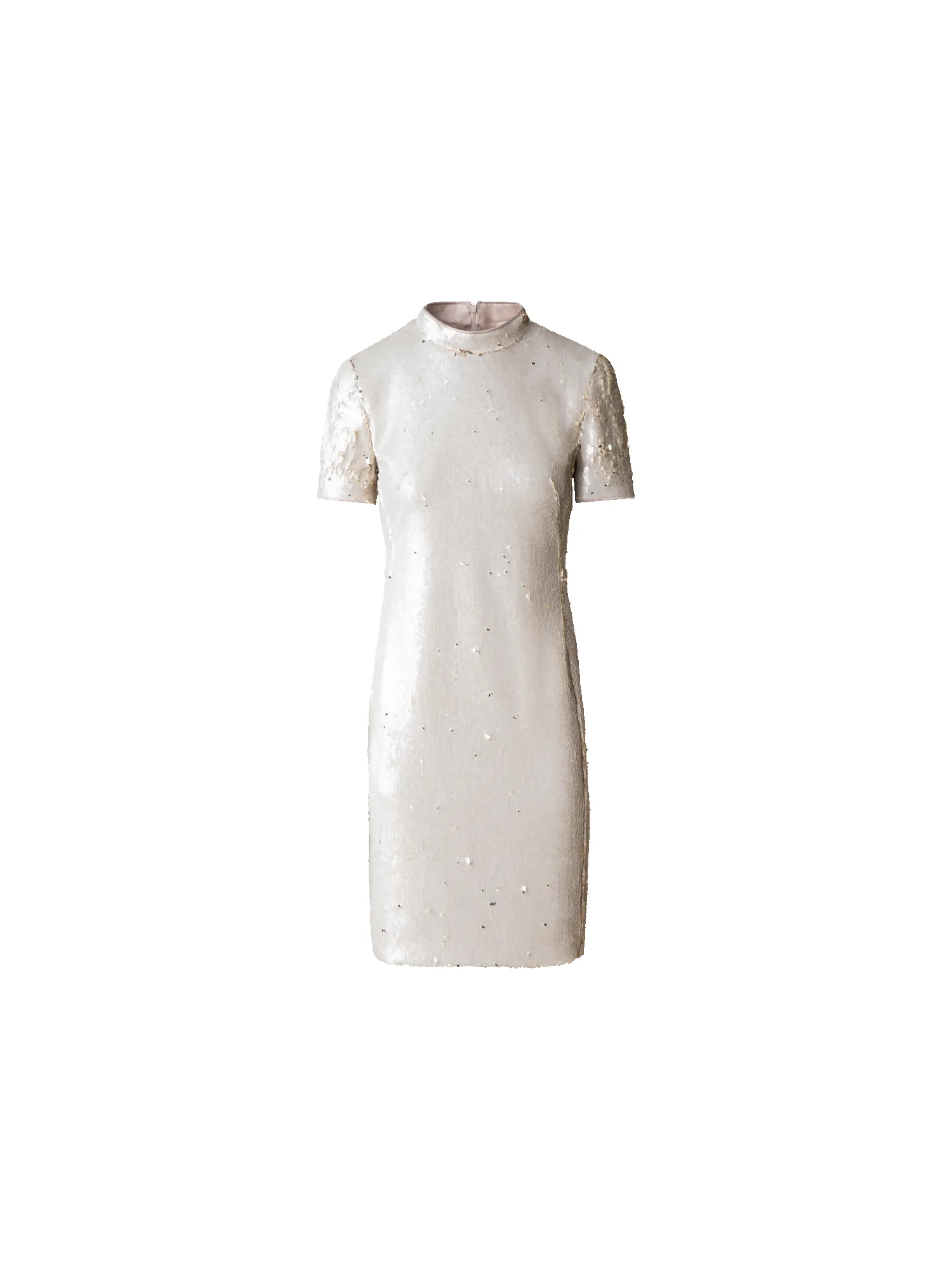 Dual Sequined Sheath Dress with Short Sleeves sold by Akris product image thumbnail 5