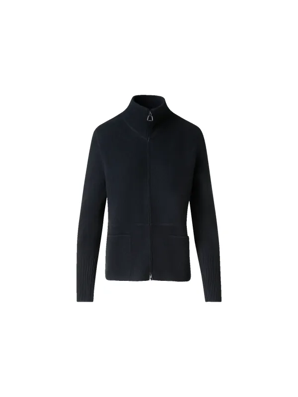 Cardigan in Cashmere Pique Knit sold by Akris