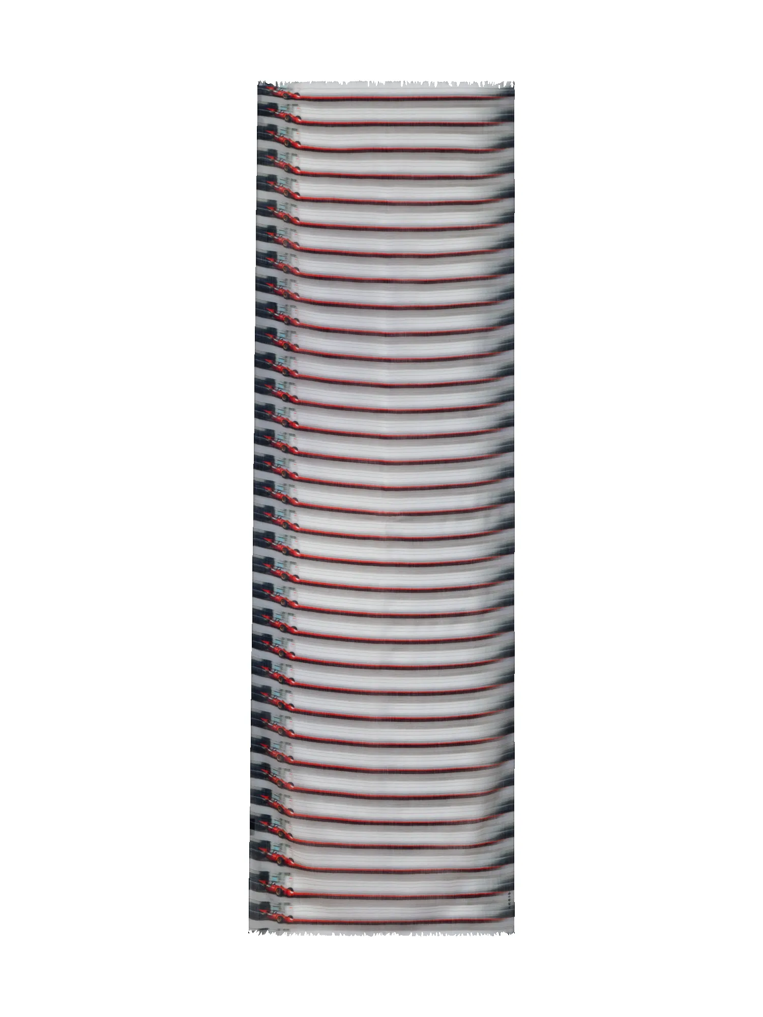 Cashmere Silk Scarf with Formula One Print sold by Akris