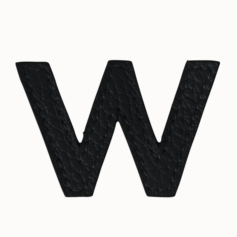 W - Letter sold by Akris