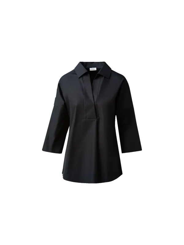 Oversized Shirt with Kimono Sleeves sold by Akris