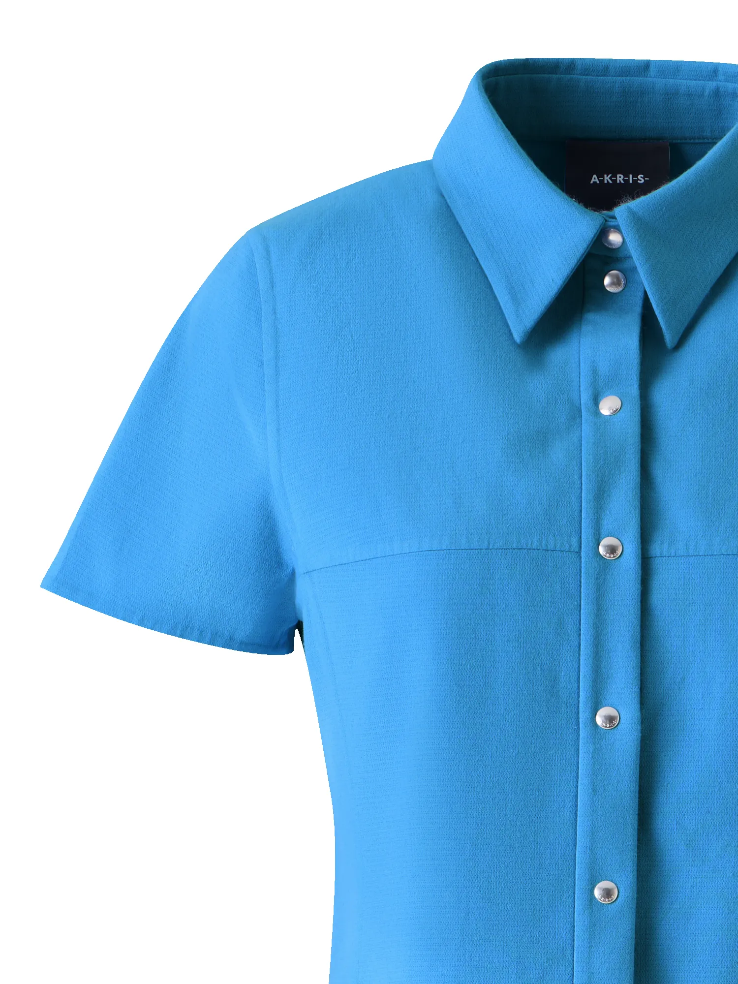 Polo Dress in Cotton Silk Double-Face sold by Akris product image thumbnail 3