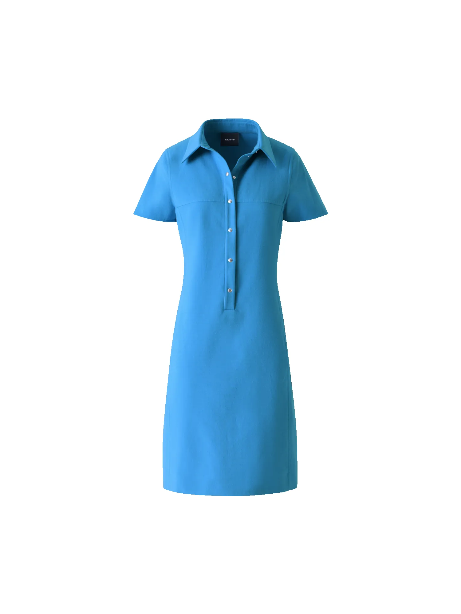 Polo Dress in Cotton Silk Double-Face sold by Akris product image thumbnail 4